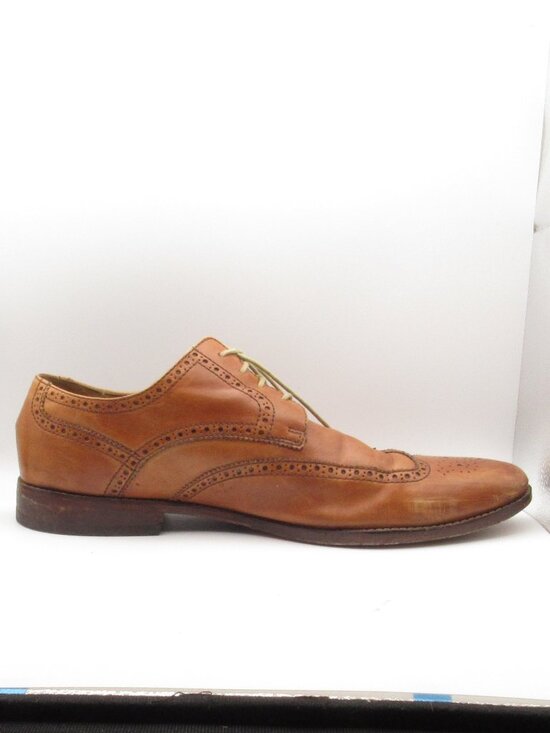 Cole Haan Brown Men\'s Giraldo Wingtips Size 14 Good Condition main image 4